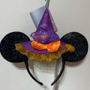 Disney Mickey Mouse with Hat Lighted Ear Headband NWT